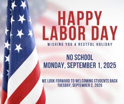 Labor day no school